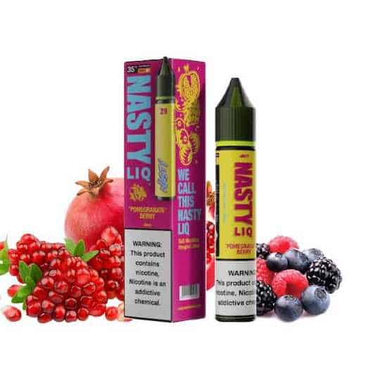 Liquido Nasty Salt Nic New Pomegranate Berry 30ml - Tienda Vapor