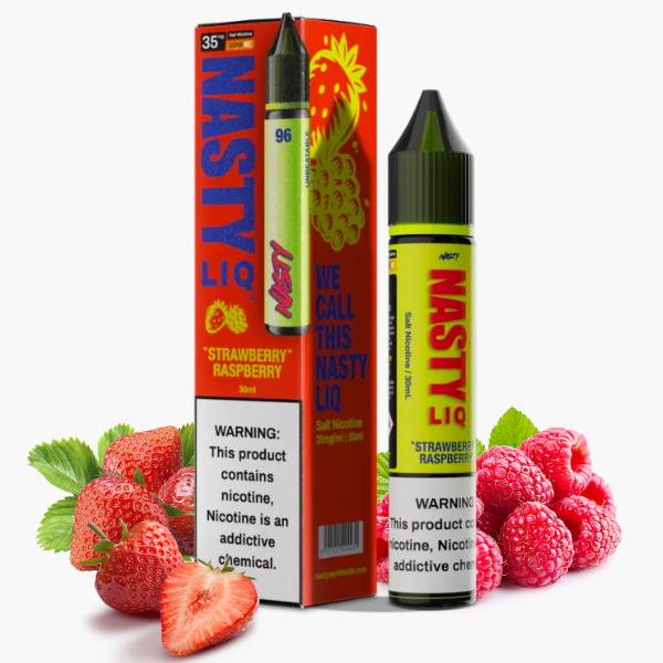 Liquido Nasty Salt Nic New Strawberry Raspberry 30ml - Tienda Vapor
