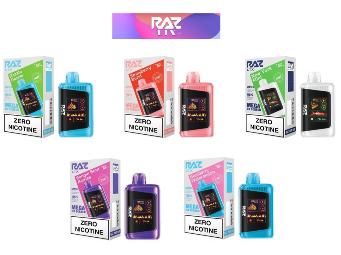 Pod descartable GeekVape Raz LTX 25K Puffs Cero Nicotina - Tienda Vapor