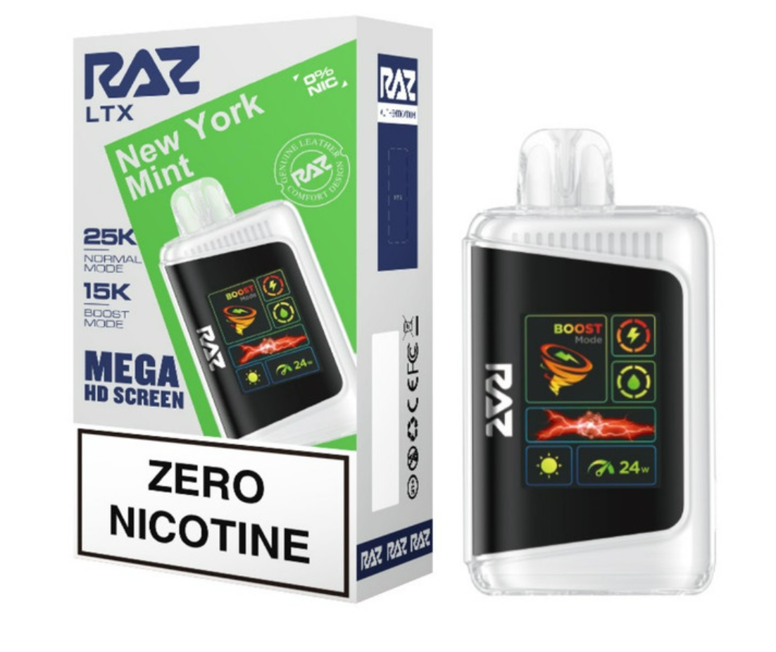 Pod descartable GeekVape Raz LTX 25K Puffs Cero Nicotina - Tienda Vapor