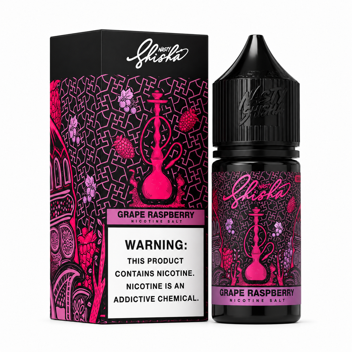 Liquido Nasty Salt Nic Grape Raspberry Shisha 30ml