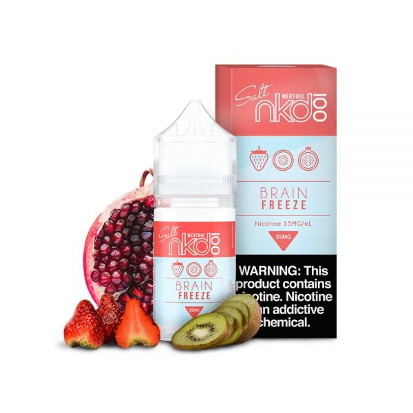 Liquido Naked 100 Salt Nic Brain Freeze 30ml - Tienda Vapor