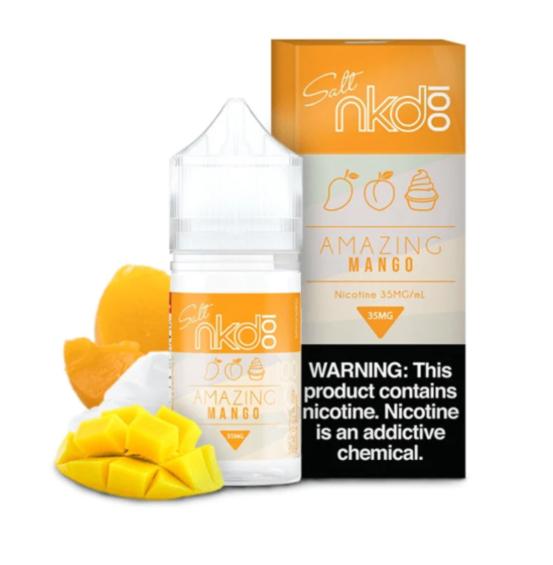 Liquido Naked 100 Salt Nic Amazing Mango 30ml - Tienda Vapor