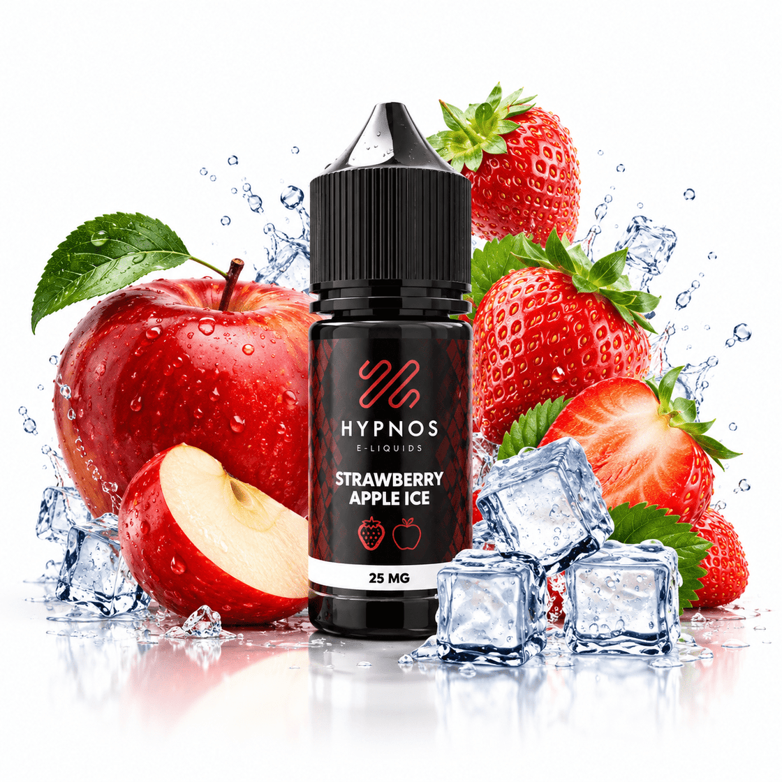 Líquido Hypnos Salt Nic Strawberry Apple Ice 30ml - Tienda Vapor