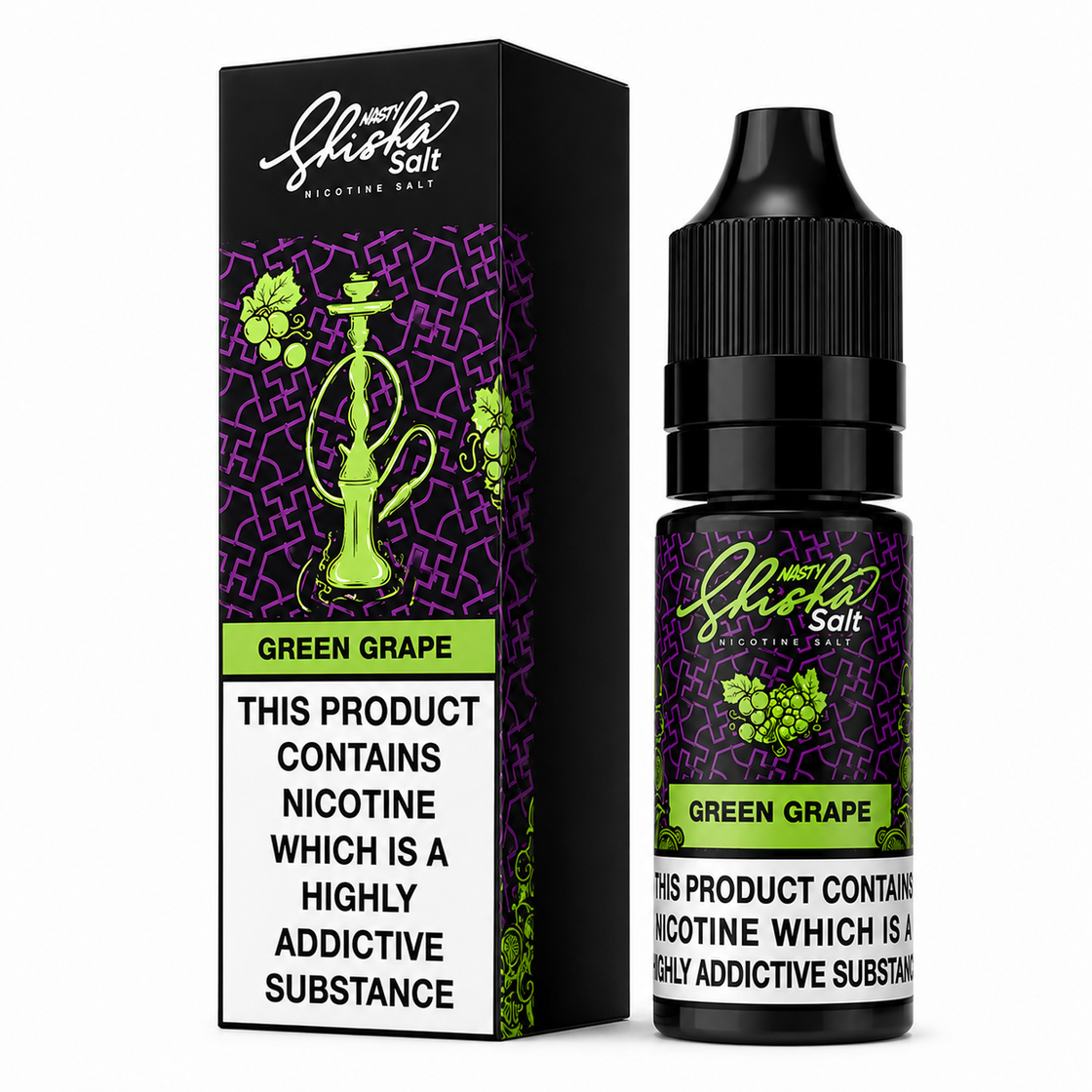 Liquido Nasty Salt Nic Green Grape Shisha 30ml