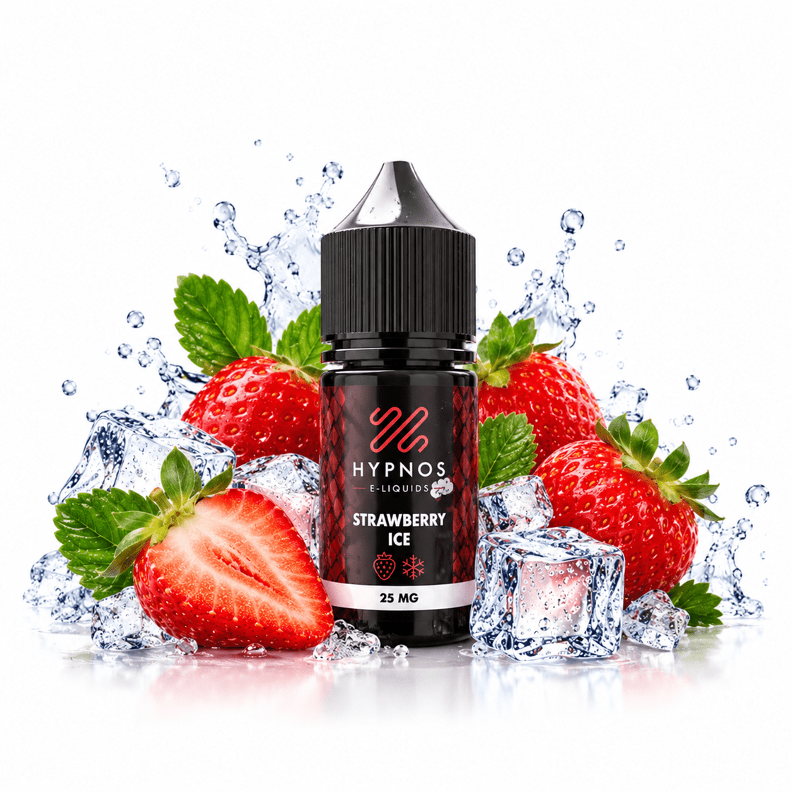 Líquido Hypnos Salt Nic Strawberry Ice 30ml - Tienda Vapor