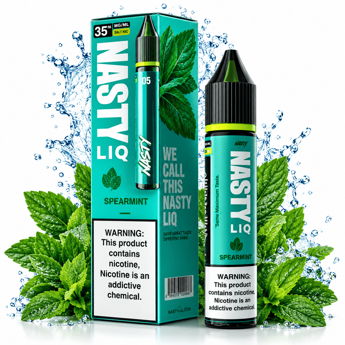 Liquido Nasty Salt Nic New Spearmint 30ml - Tienda Vapor