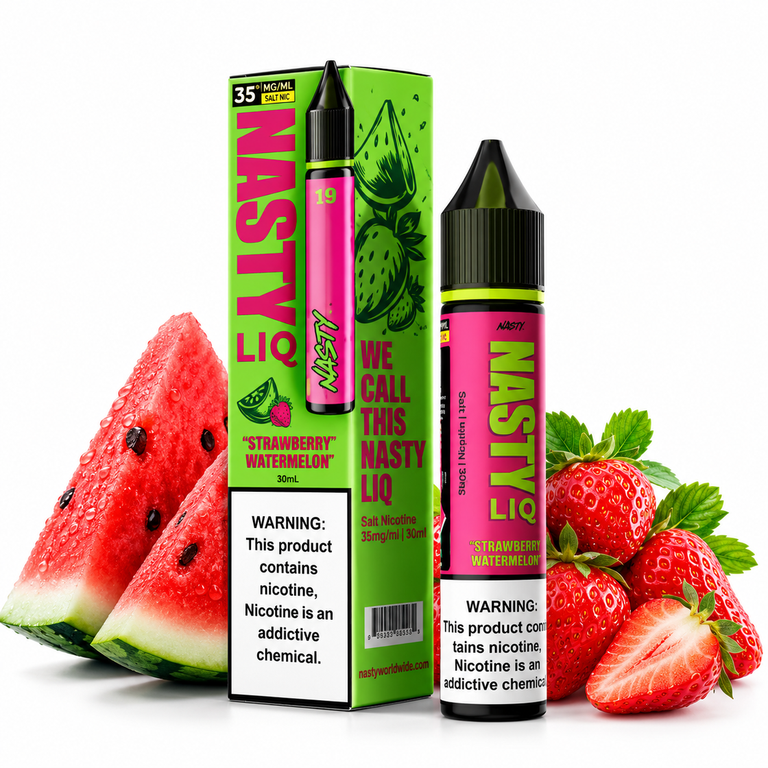 Liquido Nasty Salt Nic New Watermelon Strawberry 30ml