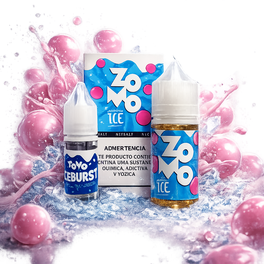 Liquido Zomo Salt IceBurst Bubblegum 30ml - Tienda Vapor