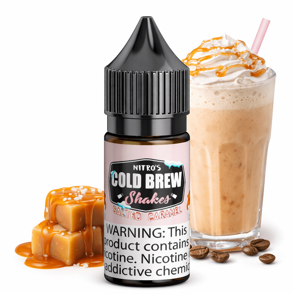 Líquido Cold Brew Salt Nic Salted Caramel 30ml - Tienda Vapor