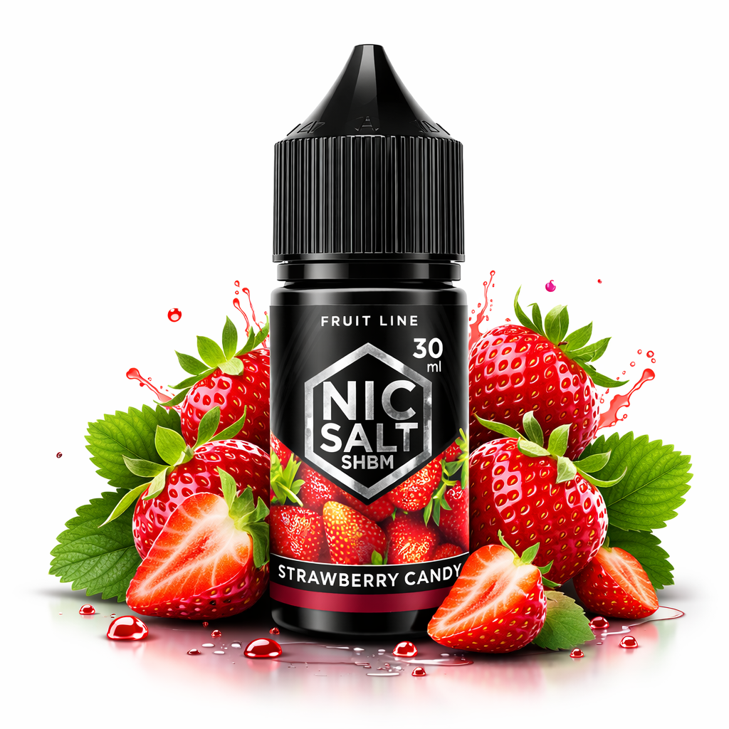 Líquido Shibumi Nic Salt Strawberry Candy 30ml - Tienda Vapor