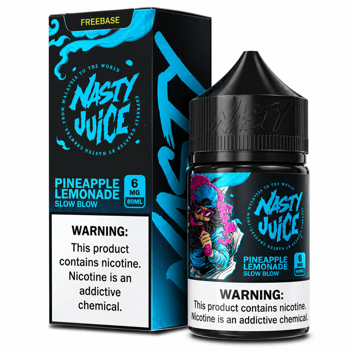 Líquido Nasty Juice Pineapple Lemonade Slow Blow 60ml
