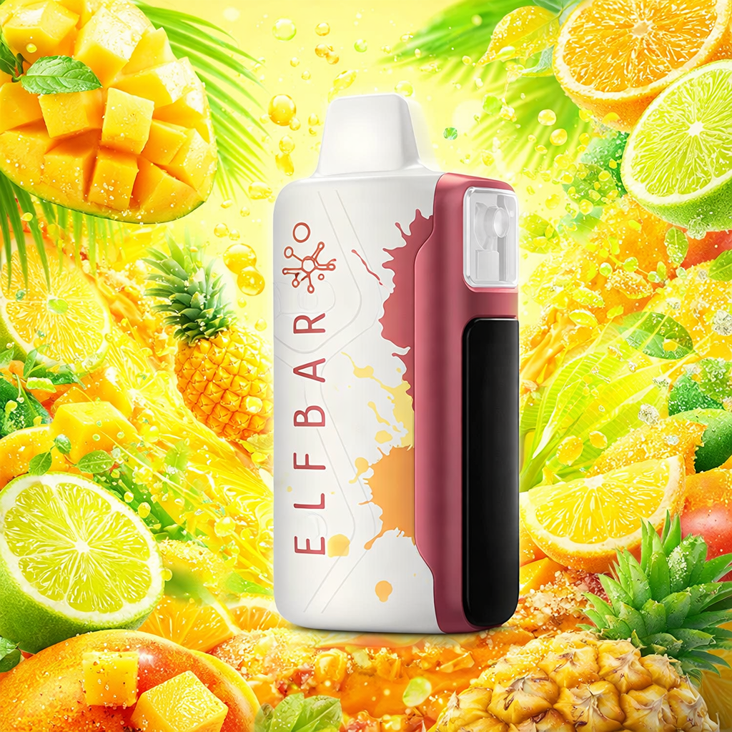 Pod descartable ElfBar Sour King 40000 Puffs Sour Island - Tienda Vapor