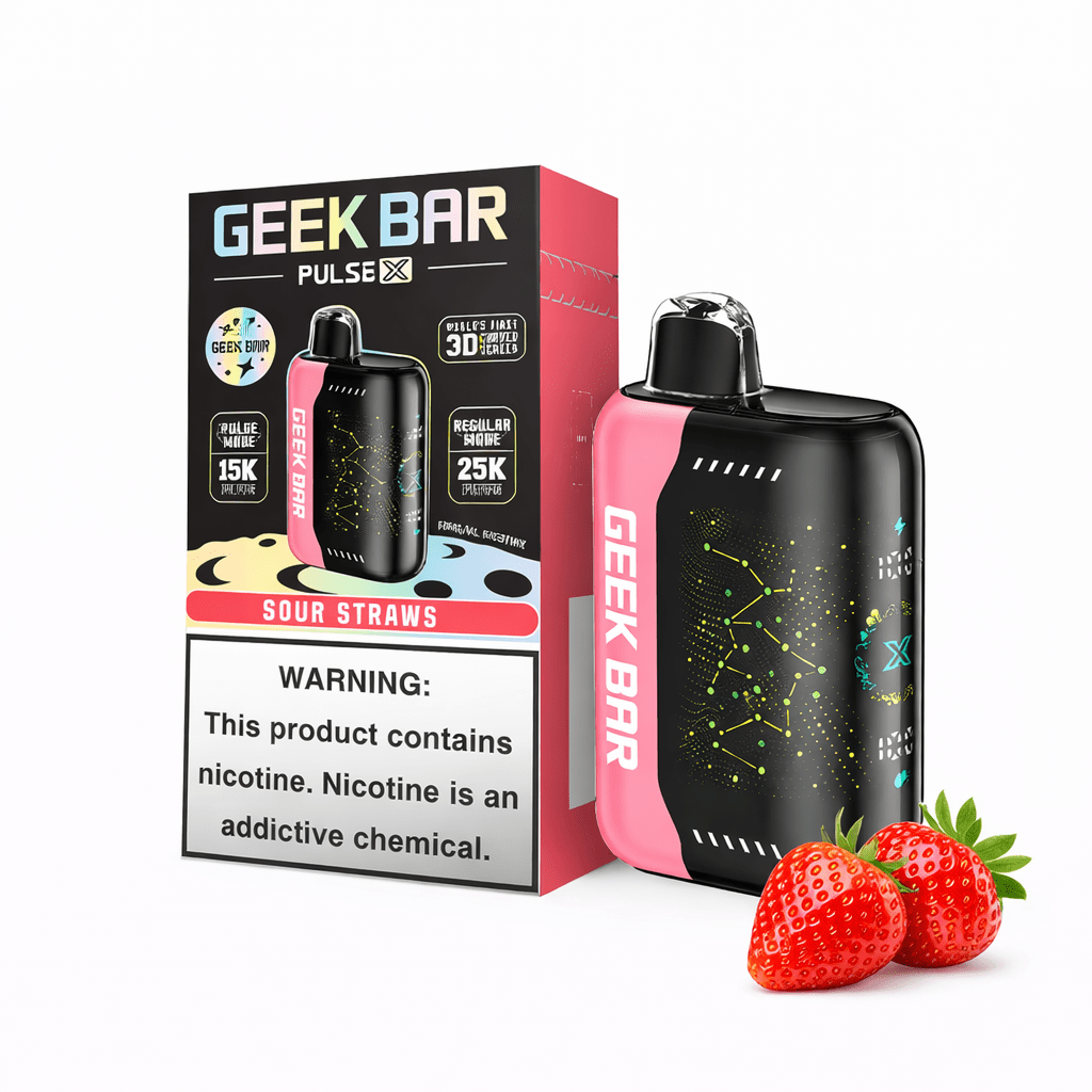 Pod descartable GeekBar 25000 Pulse X Sour Straws - Tienda Vapor