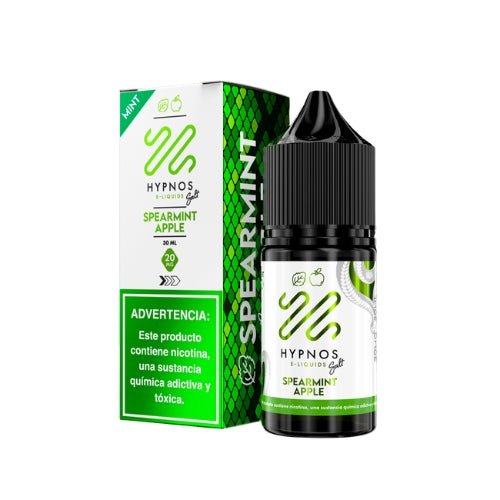 Líquido Hypnos Salt Nic Spearmint Apple 30ml - Tienda Vapor
