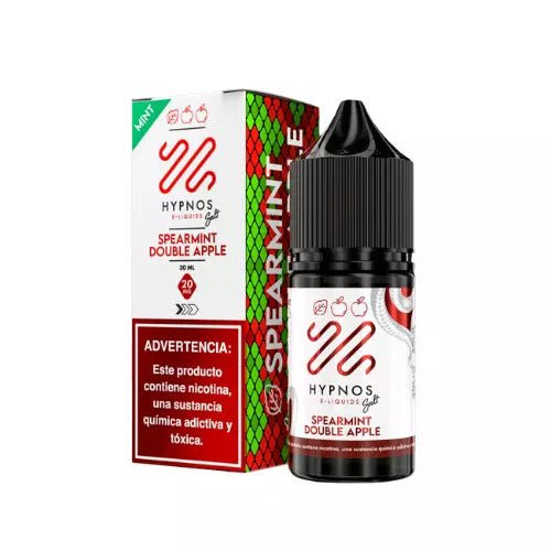 Líquido Hypnos Salt Nic Spearmint Double Apple 30ml - Tienda Vapor