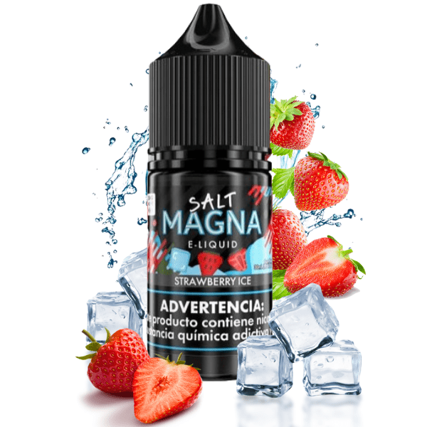 Líquido Magna Salt Nic Strawberry Ice 30ml - Tienda Vapor