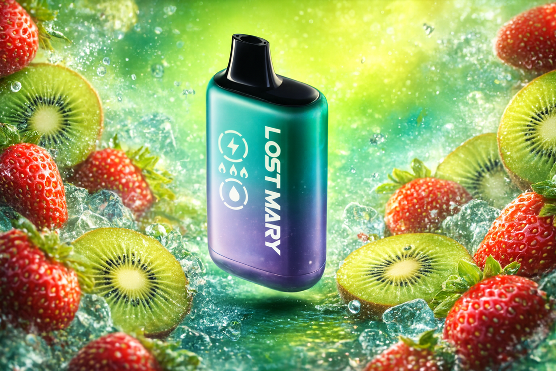 Pod descartable Lost Mary Dura 35K Strawberry Kiwi