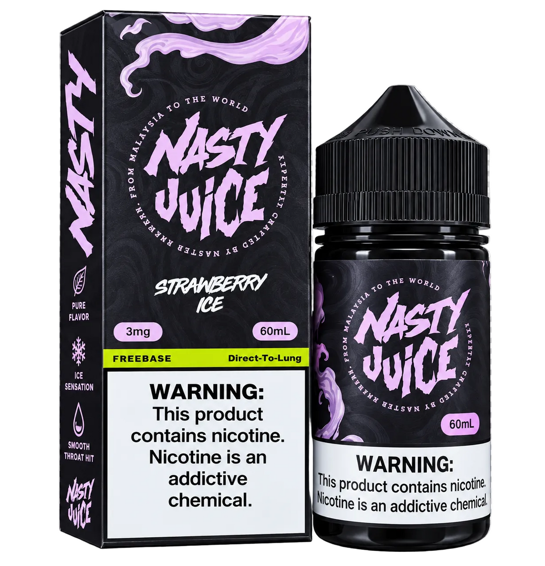 Líquido Nasty Juice Smooth Strawberry Ice 60ml