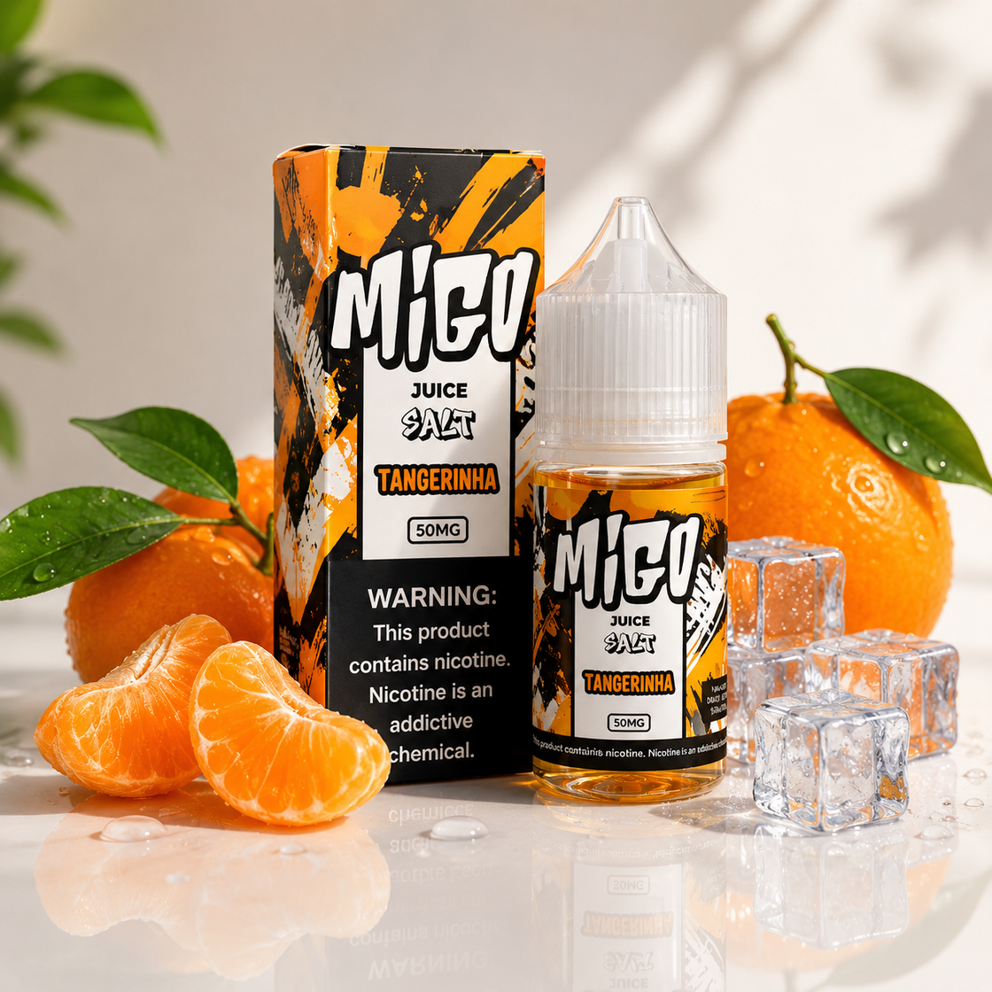 Liquido Migo Salt Nic Tangerinha 30ml