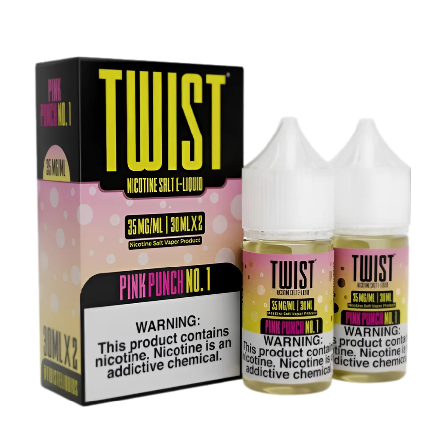 Liquido Twist Salt Nic Iced Pink Punch Lemonade 30ml - Tienda Vapor