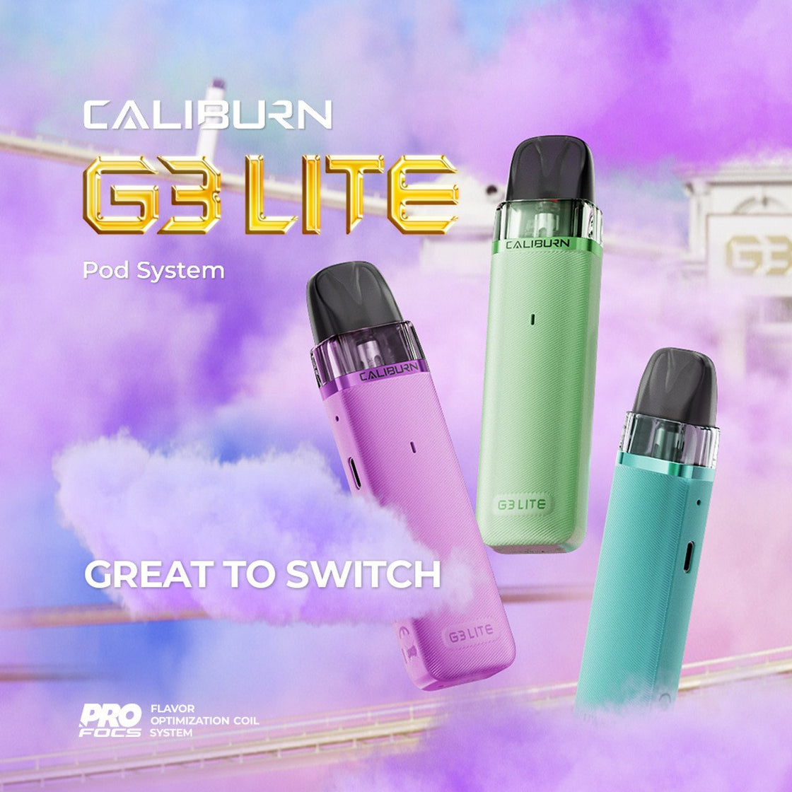 Pod Uwell Caliburn G3 Lite - Tienda Vapor
