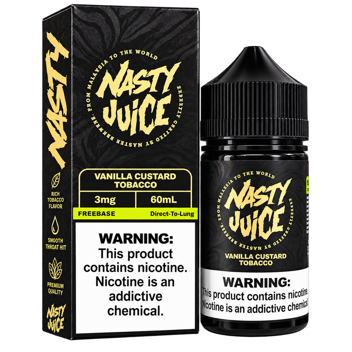 Líquido Nasty Juice Vainilla Custard Tobacco 60ml