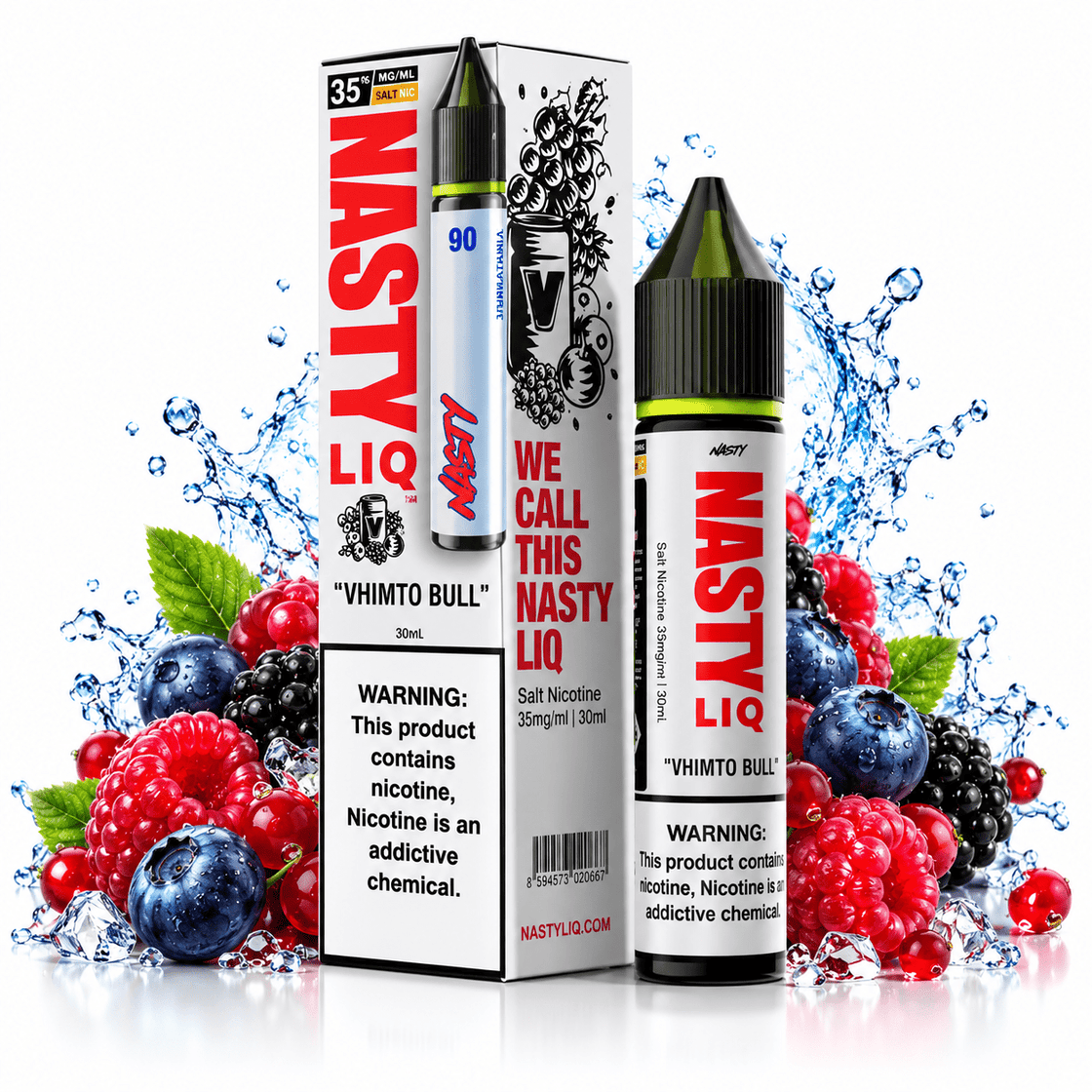 Liquido Nasty Salt Nic New Vhimto Bull 30ml - Tienda Vapor