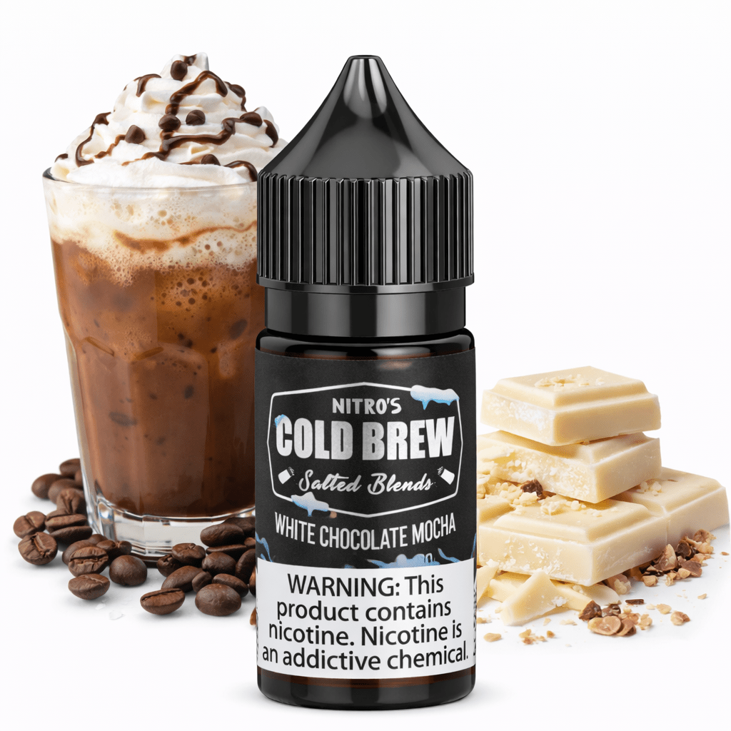 Líquido Cold Brew Salt Nic White Chocolate Mocha 30ml - Tienda Vapor
