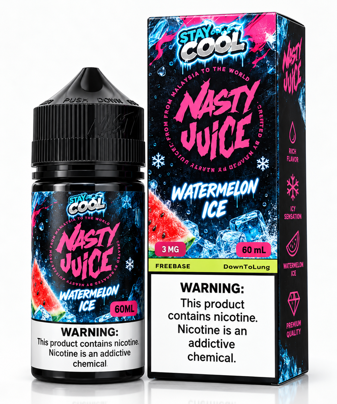 Líquido Nasty Juice Super Cool Watermelon Ice 60ml
