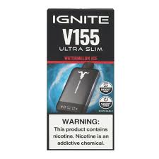 Pod descartable Ignite V155 Ultra Slim 15500 Puffs Watermelon Ice - Tienda Vapor
