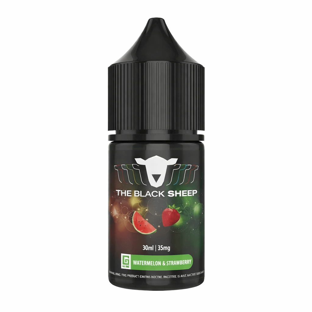 Líquido Black Sheep Salt Nic Watermelon Strawberry 30ml - Tienda Vapor