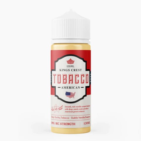 Líquido King´s Crest American Tabaco 120ml - Tienda Vapor