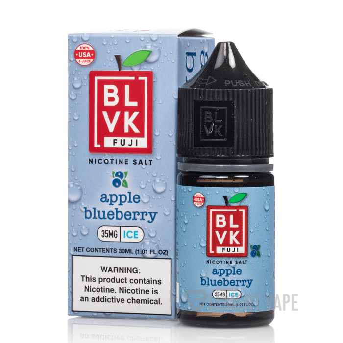 Líquido BLVK Salt Nic Fuji Apple Blueberry 30ml - Tienda Vapor