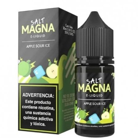 Líquido Magna Salt Nic Apple Sour Ice 30ml - Tienda Vapor