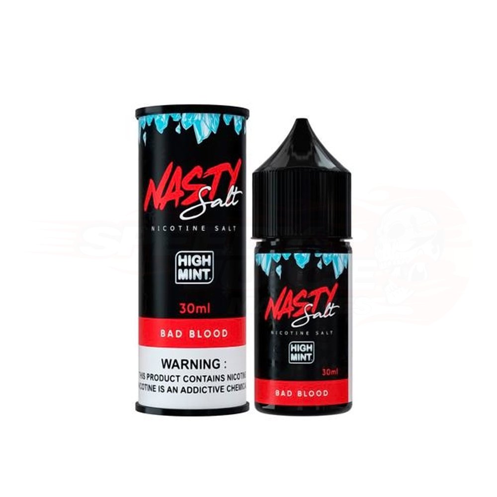 Liquido Nasty Salt Nic Cushman Bad Blood High Mint 30ml - Tienda Vapor