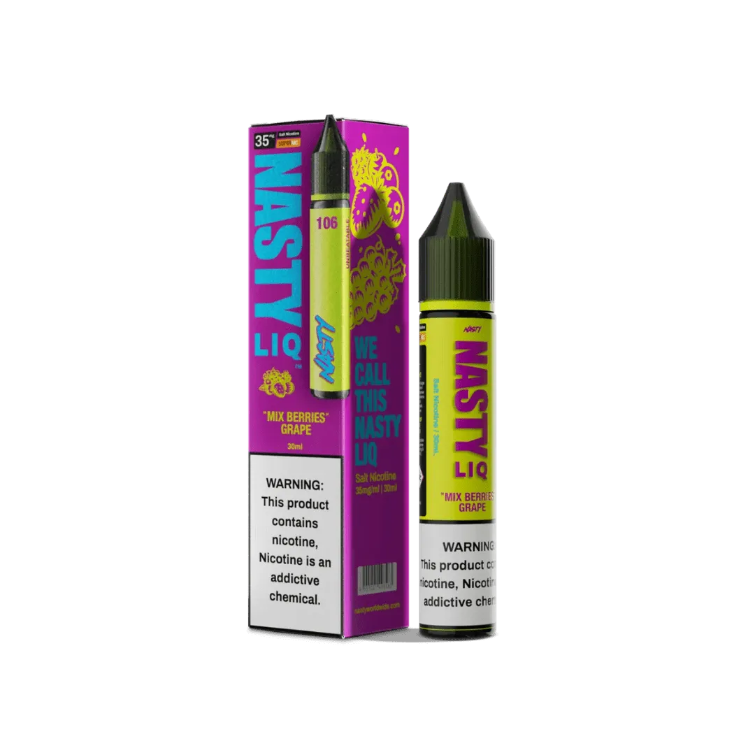 Liquido Nasty Salt Nic New Berry Grape 30ml - Tienda Vapor