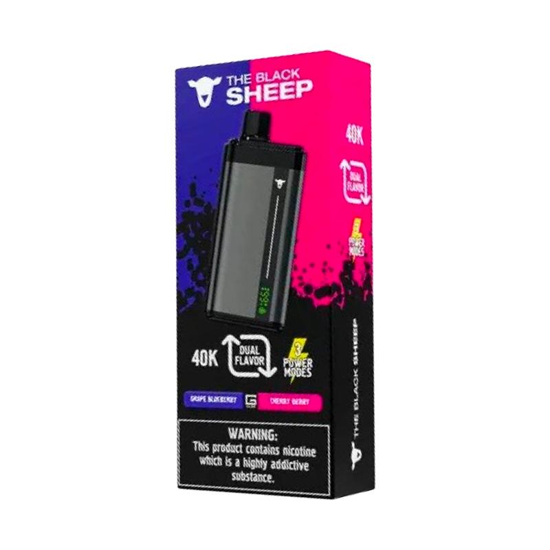 Pod descartable The Black Sheep 40K Dual Flavor Grape Blueberry / Cherry Berry