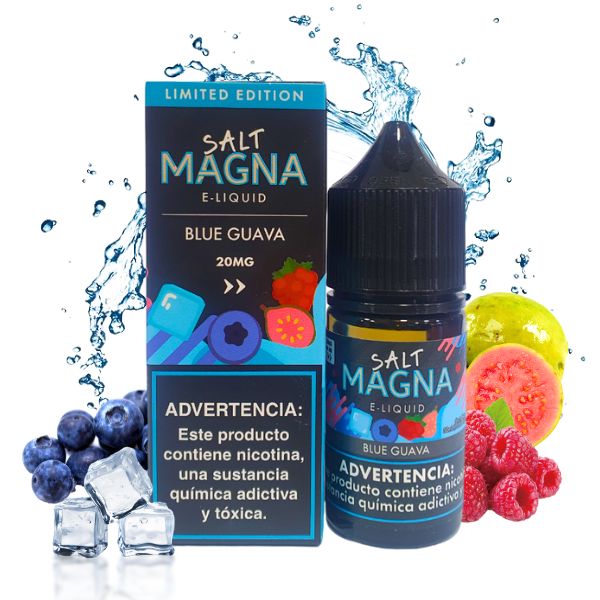 Líquido Magna Salt Nic Blue Guava 30ml - Tienda Vapor