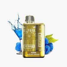 Pod descartable ElfBar TE5000 puffs Blue Razz Lemonade - Tienda Vapor