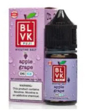 Líquido BLVK Salt Nic Fuji Apple Grape 30ml - Tienda Vapor