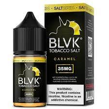 Líquido BLVK Salt Nic Caramel Tabaco 30ml - Tienda Vapor