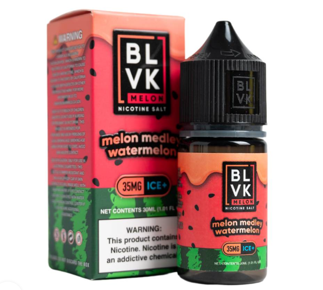 Líquido BLVK Salt Nic Melon Medley Watermelon 30ml - Tienda Vapor