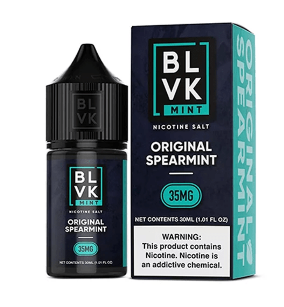 Líquido BLVK Salt Nic Mint Original Spearmint 30ml - Tienda Vapor