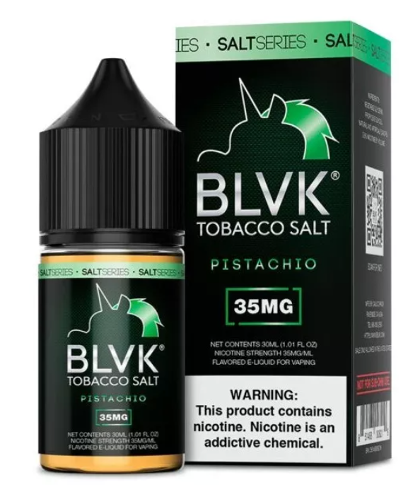 Líquido BLVK Salt Nic Pistachio Tabaco 30ml - Tienda Vapor