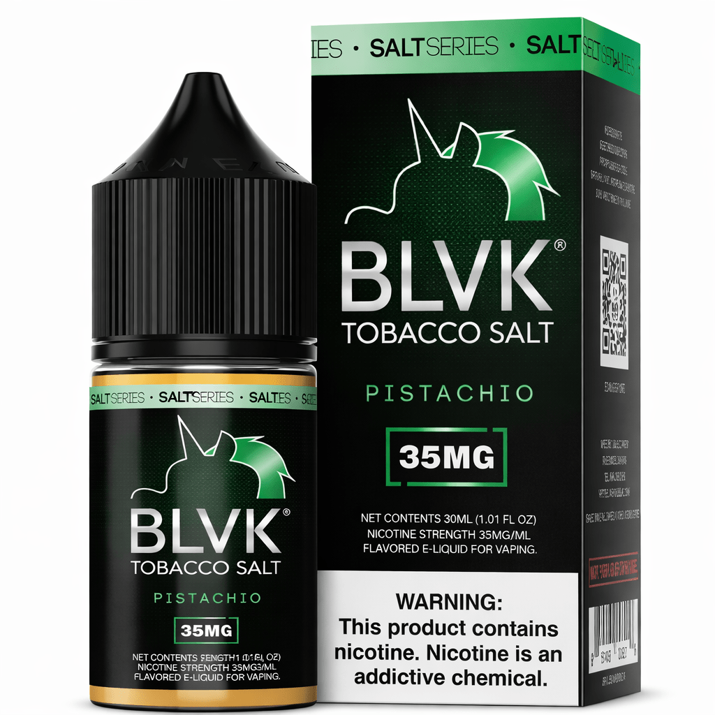 Líquido BLVK Salt Nic Pistachio Tabaco 30ml - Tienda Vapor
