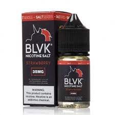 Líquido BLVK Salt Nic Strawberry 30ml - Tienda Vapor