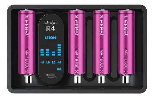 Cargador Efest iMate R4 Intelligent