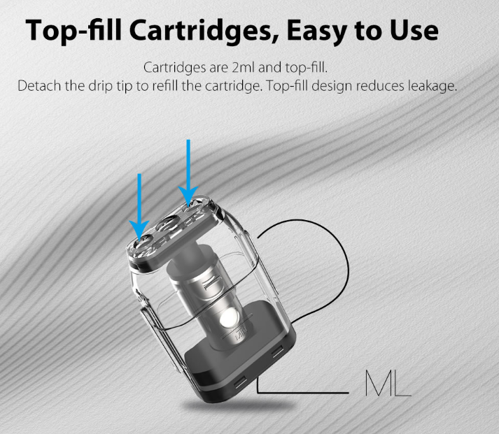 Cartucho Uwell Caliburn - Tienda Vapor