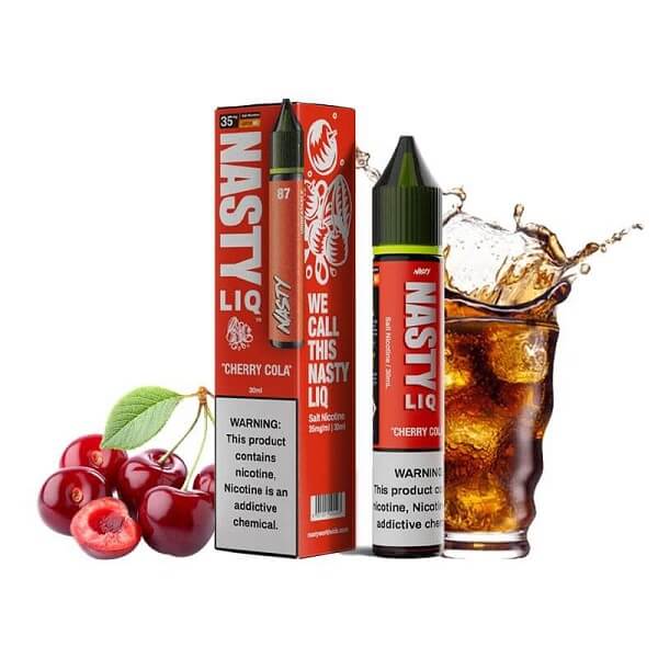Liquido Nasty Salt Nic New Cherry Cola 30ml - Tienda Vapor